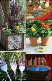 Just by assembling a bunch of pots, you can get a birdbath and planters in one! 32 Fun Summer Diy Backyard Projects The Gracious Wife