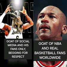 Where's LBJ's numbers⁉️🤔😂 I can't see bron !!! #warofgoats #MJ  #MJistheGOAT