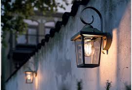 When the house is shielded from the street by a front wall or fence, or even a barrier of natural hedging or trees, a front door that incorporates as much glass as possible makes sense. Outdoor Lighting You Ll Love Wayfair Co Uk