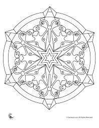 Collection of kaleidoscope | coloring pages for adults (32) kaleidoscope coloring pages mandala snowflake coloring page Butterfly Kaleidoscope Coloring Page Woo Jr Kids Activities