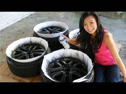 How To Plasti Dip Car Rims Matte Black Wheels Youtube Customwheelsdodgechargers Plasti Dip Car Rims For Cars Black Car