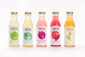 Korzen Kombucha On Behance Bottle Design Packaging Beverage Packaging Kombucha Bottles