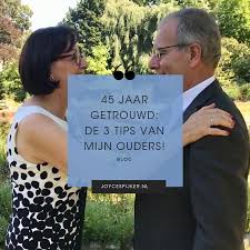 45 Jaar Getrouwd