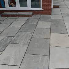 Travertine pavers retain their natural color and withstand weather; How To Clean Natural Stone Paving Slabs The Premium Paving Company