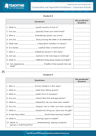 Comparatives And Superlatives In 2020 Speaking Activities English Superlative Adjectives Superlatives