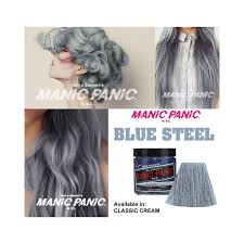 Tinte De Pelo Blue Steel Classic Jpg 800 800 Pixels Manic Panic Hair Hair Color Dyed Hair Blue