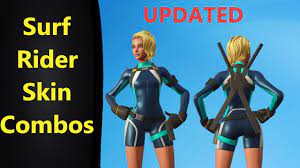 UPDATED* Surf Rider Skin Combos in Fortnite - YouTube