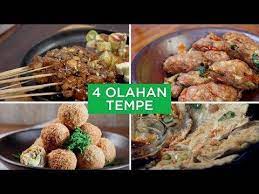 4 Olahan Tempe 4 Ways Youtube Resep Masakan Resep Makanan Memasak