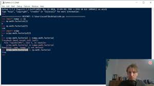 For example, the factorial of 6 would be 6 x 5 x 4 x 3 x 2 x 1 = 720 Numpy Factorial A Helpful Illustrated Guide To Factorials In Numpy Scipy Math Python Finxter