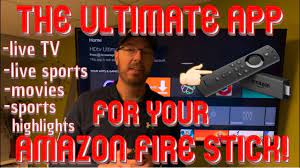 The Ultimate App For Your Amazon Fire Stick Live Tv Live Sports Movies Sports Highlights Youtube Amazon Fire Stick Live Tv Sports Highlights