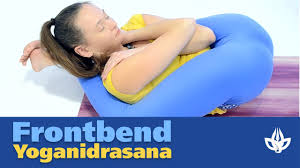 Flexible marlene with legs behind her neg. Frontbend And Gymnastics Performance Yoganidrasana Youtube