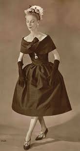 1958 Dior Cocktail Dress Vintage Fashion Photography Vintage Couture Retro Fashion