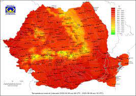 Harta meteo romania | radio bucuresti fm radio muzica live meteo. Maximele Zilei De Azi Harta Meteo Meteo Buzau Original Facebook