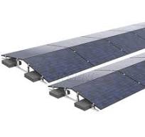 Residential Solar Ballasted Solar Mounting System Flat Roof ...