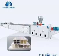 Conical Twin Screw Extrusion Line for PVC Ceiling Profile Product