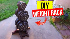 If you love to keep track of your weights while workout at home, then you must organize your weights. Diy Weight Plate Rack Cheap Easy Jonny Diy Youtube