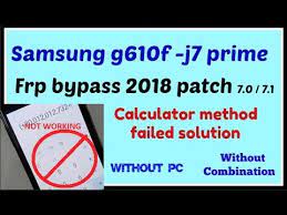 Samsung j2 quickheal antitheft unlock help oct 01, 2018 · step 1. Samsung G610f Frp Unlock Z3x For Gsm