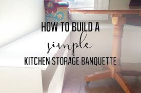 However, in case you do not design and put the banquette. How To Build A Simple Kitchen Storage Banquette Rehab Dorks