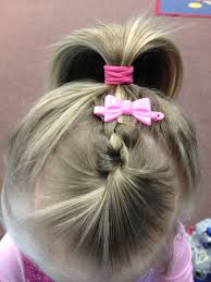 Little Girls Hairstyle When The Bangs Are Growing Out And Are Always In Her Eyes I Did This Today Growing Out Bangs Girl Hairstyles Fringe Hairstyles