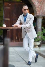 Mens navy blue dress shirt outfit. White Chinos With Blue Dress Shirt Outfits 52 Ideas Outfits Lookastic