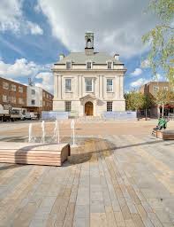 We sell gorgeous porcelain & ceramic tiles for inside and outside your home. Brentford Market Place Case Study Marshalls