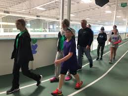 Sweating in support of stricken family