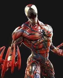 Spider Carnage Fan Art Sculpted By Noppakhao Spiderman 3d Digitalart Digitalpainting Digitalartist Xmen Marve Spider Carnage Spiderman Fan Art