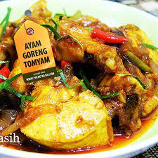 Menu simple saya hari ni ayam masak lemak cili padi. Resepi Ayam Tomyam Kering Pawtaste Com