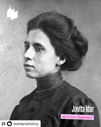 Repost @womenshistory ・・・ “When you educate a woman, you educate a family.”  —Jovita Idar As a Mexican-American journalist, activist, and suffragist,  Jovita Idar often faced dangerous situations, but she never backed down