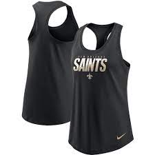 New Orleans Saints Nike Women S Light Impact Performance Racerback Tank Top Geaux Big Easy