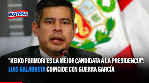 🔴🔵 "Keiko Fujimori es la mejor candidata a la presidencia": Galarreta  coincide con Guerra García