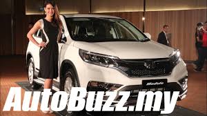 The vehicle will go on sale in february this year. 2015 Honda Cr V Facelift Launch In Malaysia Autobuzz My Youtube