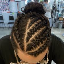 Conrows & traingle braids combo. Imple And Beautiful Shuruba Designs 66 Of The Best Looking Black Braided Hairstyles For 2021 Imple And Beautiful Shuruba Designs Renato Isaac
