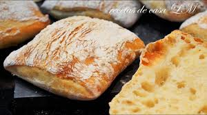 Pan De Chapata O Ciabatta Pan Sin Amasar Para Sandwich Pan Amasado Receta De Pan Ciabatta Pan Casero