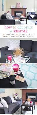 How To Decorate A Rental Olive Ivy Rental Decorating Apartment Decorating Rental College Apartment Decor
