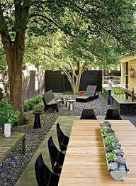 Like Trough On Table Potted Up With Succulents Looks Like A Piece Of Gutter Galvanized Met Small Backyard Landscaping Backyard Dining Backyard Landscaping