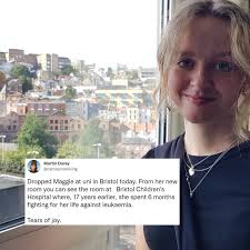 'Tears of Joy': Girl Joins University Near Hospital Where She Had Once  Beaten Cancer