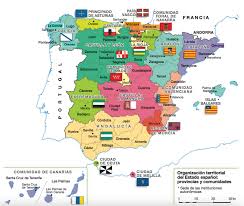 Mapa de carreteras de españa y portugal. Mapa Politico De Espana Hola Mundo