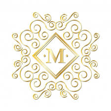 Of royalty free alphabet am letter logo m vector art, graphics and stock illustrations. M Alphabet Gold Monogram Free Stock Photo Public Domain Pictures