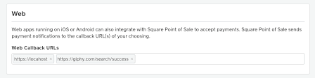 Can You Use A Wildcard Domain Callback Url For A Square Connect Web Application Stack Overflow
