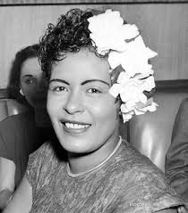 Billie Holiday and her White Gardenia 🧡 Facebook.com/JazzImprovisers