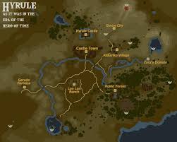 The Legend Of Zelda Breath Of The Wild Complete Map Oot Ocarina Of Time S Overworld In Botw Style Elevation Map Zelda Legend Of Zelda Memes Zelda Map Ocarina Of Time Map