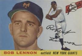 1955 Topps Don Lennon (New York Giants) #119 EX