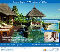 Shanti Maurice A Nira Resort 5 Deluxe Booking Period Until 30 August 2016 Travel Period 01 October To 22 December 2016 Stay In Luxury V Spa Treatments Luxury Villa Outdoor Structures
