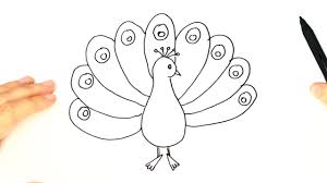 Image Result For Line Drawing Indian Peacock Peacock Drawing Drawing Tutorial Peacock Sketch