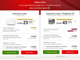 Scopri l'offerta internet casa con la fibra fino a 1 gigabit/s. Vodafone Internet Unlimited Nuova Promo Online Da 23 90 Euro Con Costo Di Attivazione Incluso Mondomobileweb It Telefonia Offerte E Notizie