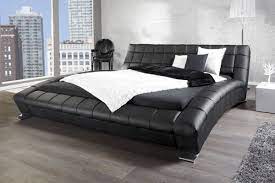 Zu echt leder sessel schwarz, betten, , echtleder sessel schwarz, cht leder sessel schwarz, eht leder s Designer Doppelbett Soho 180x200cm Schwarz Napalon Leder Bett Bei Riess Ambiente Bett Haus Schlafzimmer Einrichten