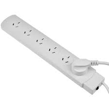 Power strips have anywhere from four to 12 outlets; Au Australia Power Strip Board 6 Outlet Australian Surge Protector Custom Long Power Cords Saa Approved Cablesgo