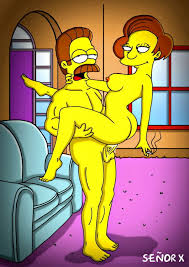 Ned Flanders and Edna Krabappel XXX Hentai Hardcore < Your Cartoon Porn