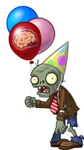 Birthday Zombie Zombie Birthday Zombie Party Plant Zombie